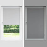 Tenda a Rullo Oscurante 140 x 230 cm Grigio
