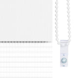 Tenda Oscurante a Rullo Zebra 50 x 100 cm Bianca