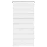 Tenda a rullo oscurante zebra 60x120 bianca