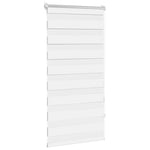 Tenda a rullo oscurante zebra 60x120 bianca