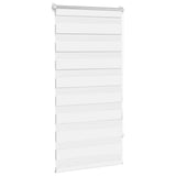 Tenda a rullo oscurante zebra 60x120 bianca