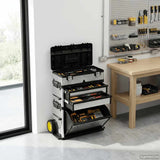 Trolley Porta Attrezzi con 3 Componenti