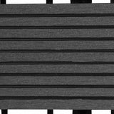 Piastrella per Decking 11 pcs Grigio 30 x 30 cm WPC