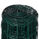 Recinzione Europea in Acciaio 25 x 1,2 m Verde