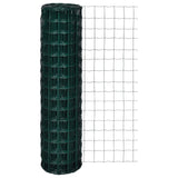 Recinzione Europea in Acciaio 25 x 1,5 m Verde