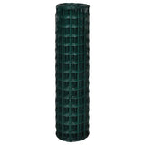 Recinzione Europea in Acciaio 25 x 1,5 m Verde