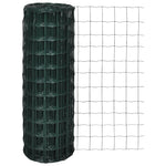 Recinzione Europea in Acciaio 25 x 1,2 m Verde