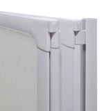 Doccia da bagno a parete 141 x 132 cm 3 Pannelli pieghevoli