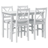 Set da Pranzo 5 pz Bianco