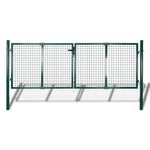Cancello per Giardino in Rete Metallica 289x75 cm/306x125 cm