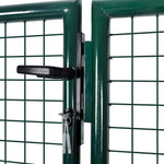 Cancello per Giardino in Rete Metallica 289x75 cm/306x125 cm