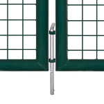 Cancello per Giardino in Rete Metallica 289x75 cm/306x125 cm