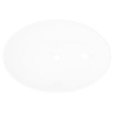 Lavello in Ceramica di Lusso Bianco Ovale 40 x 33 cm