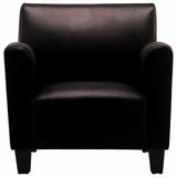 Poltrona Marrone Scuro in Similpelle
