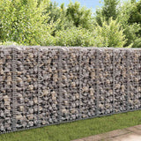 Cesto Gabbione con Coperchio in Filo Zincato 100 x 30 x 30 cm