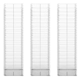 Set Gabbione 3 pz in Filo Zincato 25 x 25 x 100 cm