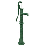 Pompa d'Acqua con Supporto per Giardino in Ghisa