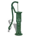 Pompa d'Acqua con Supporto per Giardino in Ghisa