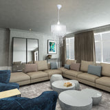 Lampadario Sospeso 22,5 x 30,5 cm