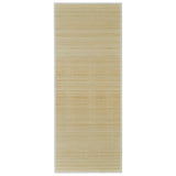 Tappeto Rettangolare in Bambù Naturale 120 x 180 cm