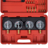 Set Strumenti Sincronizzazione Carburatore Vacuum per Manometro