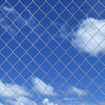 Recinzione in Rete in Acciaio Zincato 25x0,8 m Argento
