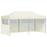 Tenda per Feste Pop-Up Pieghevole Crema 3 x 6 m