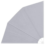 Tenda Laterale per Balcone Pieghevole Grigio 210x210 cm