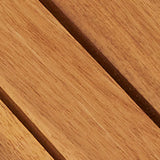 Piastrella per Decking 10 pcs Marrone 30 x 30 cm