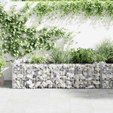 Gabbione Fioriera in Acciaio Zincato 180x90x50 cm