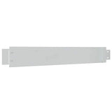 Set 10 pz Bordo prato flessibile in acciaio galvanizzato 100 x 14 cm