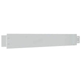 Set 10 pz Bordo prato flessibile in acciaio galvanizzato 100 x 14 cm