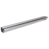 Cascata per Laghetto Rettangolare con LED in Acciaio Inox 90 cm