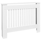 Armadietto Copritermosifone in MDF Bianco 112 cm