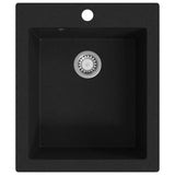 Lavandino Cucina Granito Nero solo Lavello ad Incasso