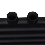 Radiatore Centrale Portasciugamano Dritto Nero 600 x 1160 mm