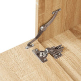 Set Mobili da Bagno 6 pz Rovere in Legno truciolato