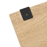 Set Mobili da Bagno 6 pz Rovere in Legno truciolato