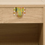 Set Mobili da Bagno 6 pz Rovere in Legno truciolato