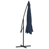 Ombrellone a Sbalzo da Giardino 3,5 m Blu