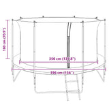 Rete di Sicurezza per Trampolino Rotondo 3,96 m