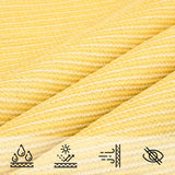 Parasole a Vela HDPE Rettangolare 4x6 m Beige