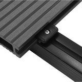 Pavimento da Deck 6 pcs Grigio WPC