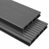 Pavimento da Deck 6 pcs Grigio WPC