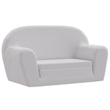 Poltrona Letto per Bambini Grigio Chiaro