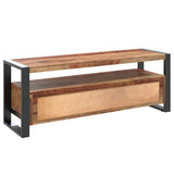 Mobile Porta TV 120x35x45 cm Legno Massello di Acacia