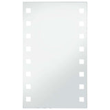 Specchio da Parete a LED per Bagno 60x100 cm