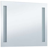 Specchio da Parete a LED per Bagno 60x50 cm