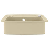 Lavello da Cucina in Granito Vasca Singola Beige