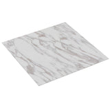 Tavole per Pavimenti 5,11 m 55 pcs PVC Marmo Bianco